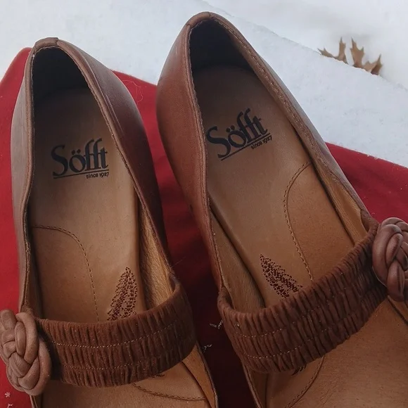 Sofft Leslie Maryjane Leather Shoe Size 9.5 - Picture 3 of 11